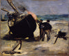 Le Bateau goudronné - Edouard Manet