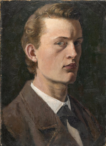 Autoportrait - Edvard Munch