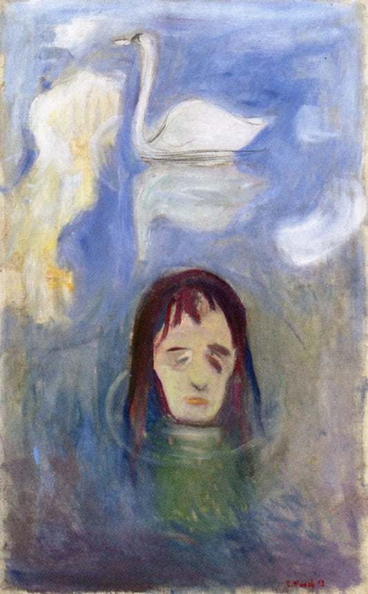 La vision - Edvard Munch