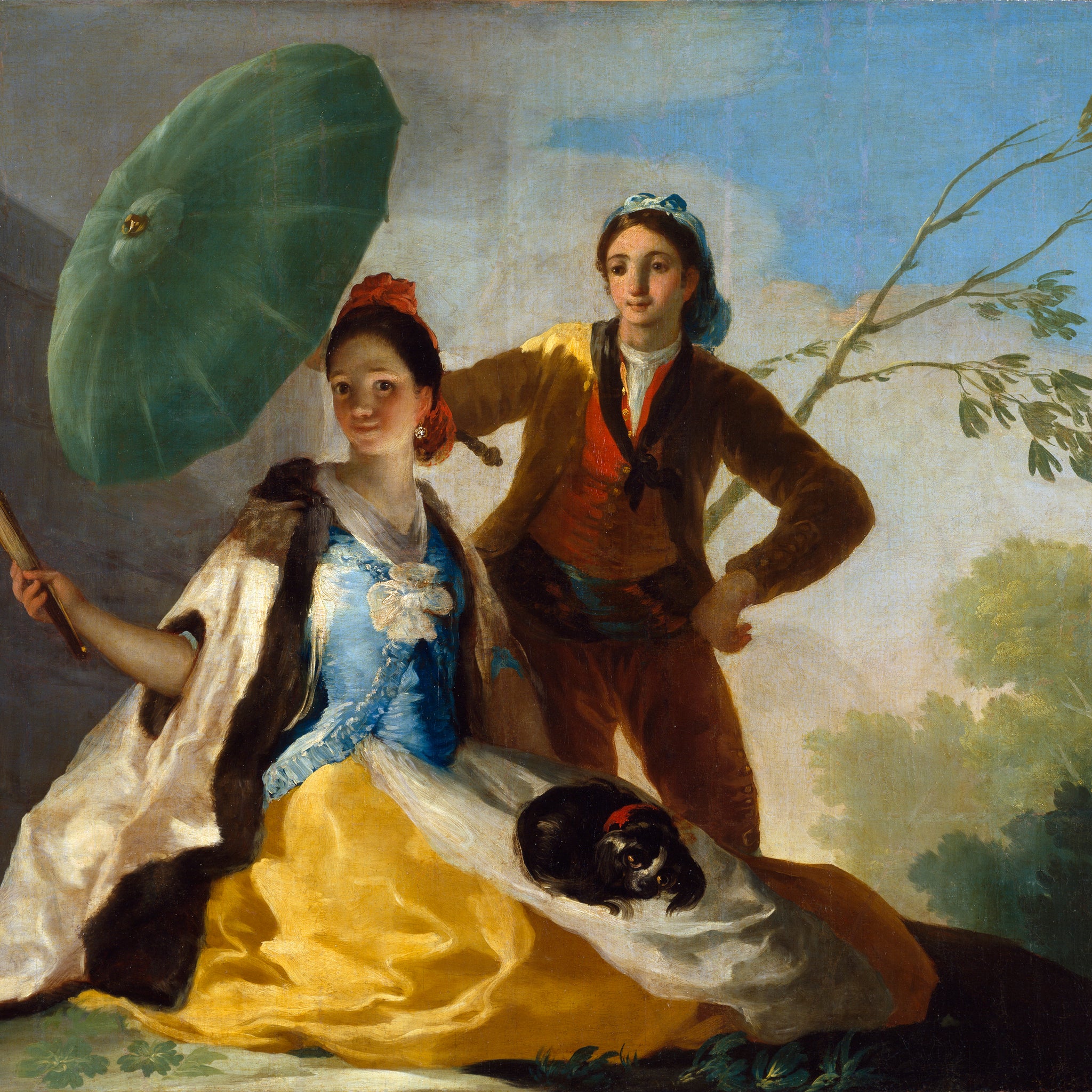 Le parasol - Francisco de Goya