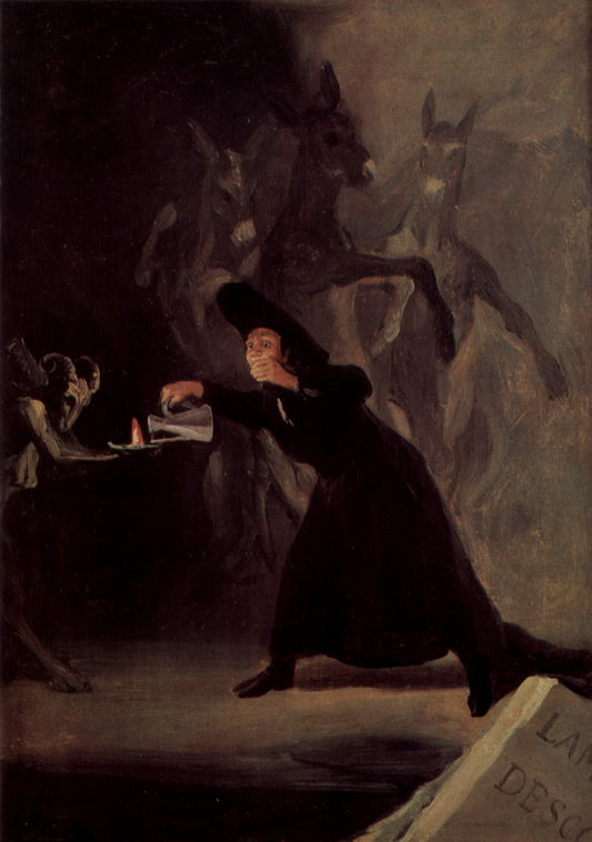 La Lampe du diable - Francisco de Goya