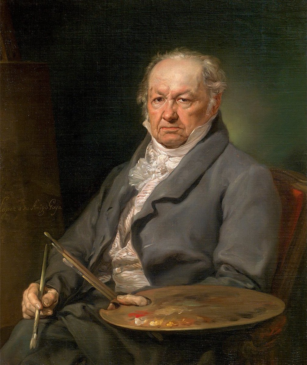 Portrait de Vicente López Portaña - Francisco de Goya