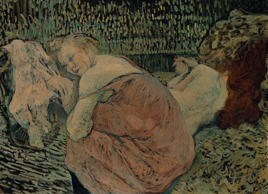 Le deux amies - Toulouse Lautrec
