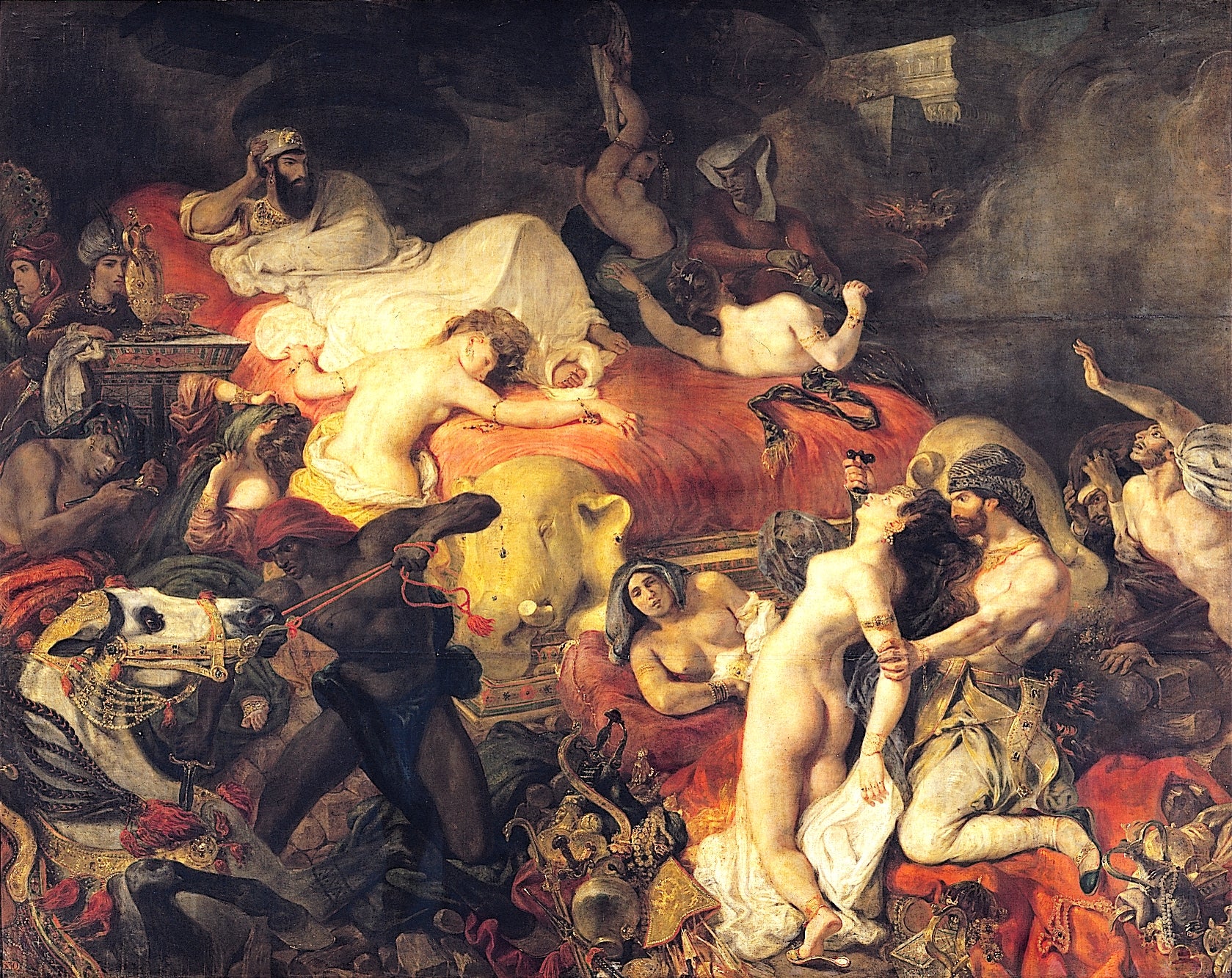 La mort de Sardanapale - Eugène Delacroix