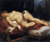 Odalisque allongée sur un divan - Eugène Delacroix