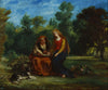 L'éducation de la Vierge - Eugène Delacroix