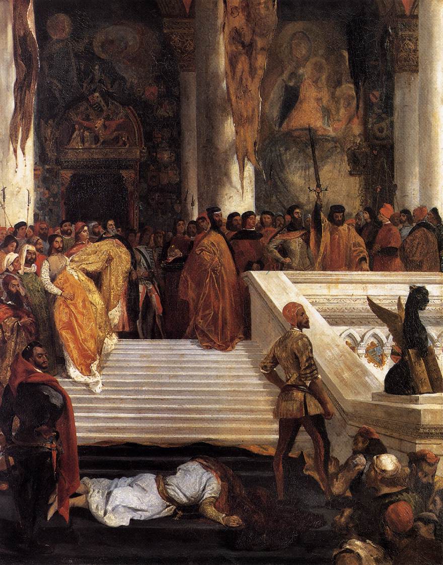 L'exécution du doge Marino Faliero - Eugène Delacroix