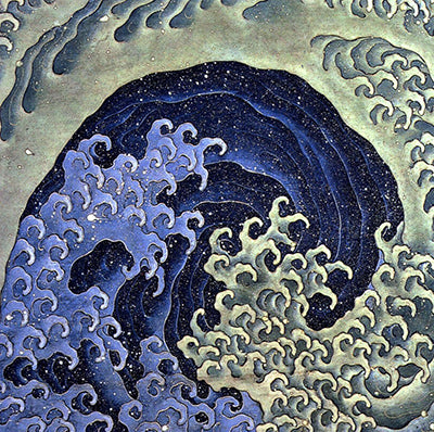 hokusai vague féminine - Katsushika Hokusai