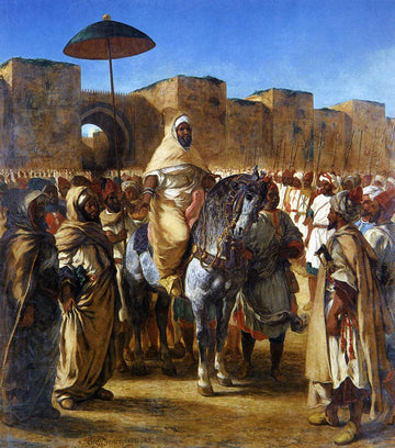 Le Sultan du Maroc - Eugène Delacroix
