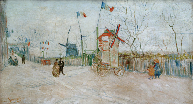 Fête à Montmartre - Van Gogh