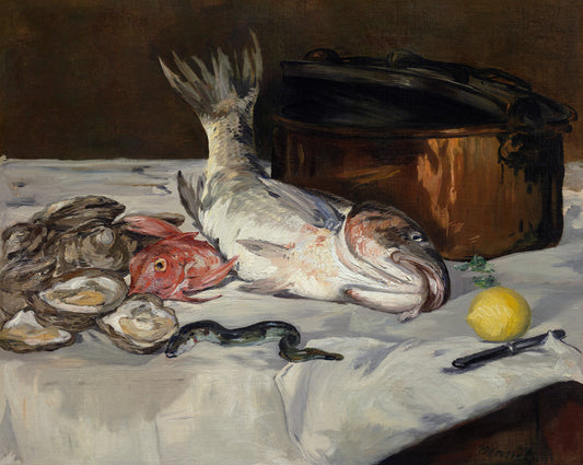 Poisson (Nature morte) - Edouard Manet
