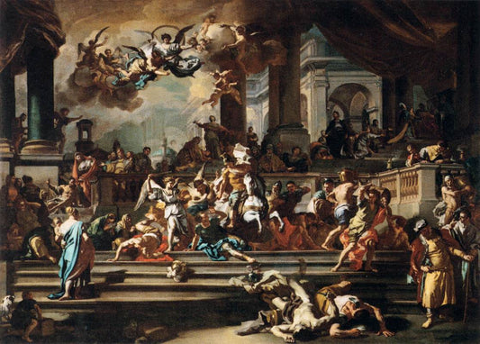 Héliodore chassé du temple - Eugène Delacroix