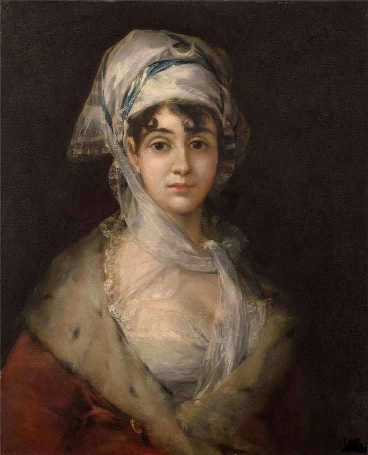 Portrait de Doña Antonio Zárate (1810-1811) - Francisco de Goya