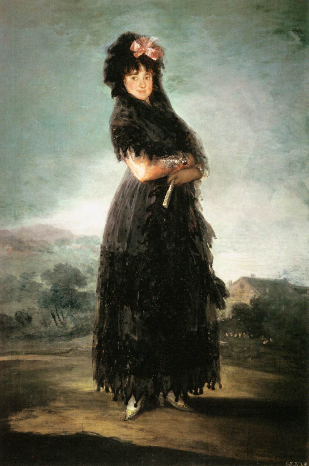 Portrait de Mariana Waldstein - Francisco de Goya