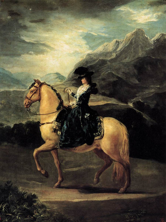 Cavalier Marie Teresa de Vallabriga - Francisco de Goya