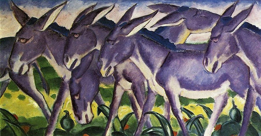 Frise d'âne - Franz Marc