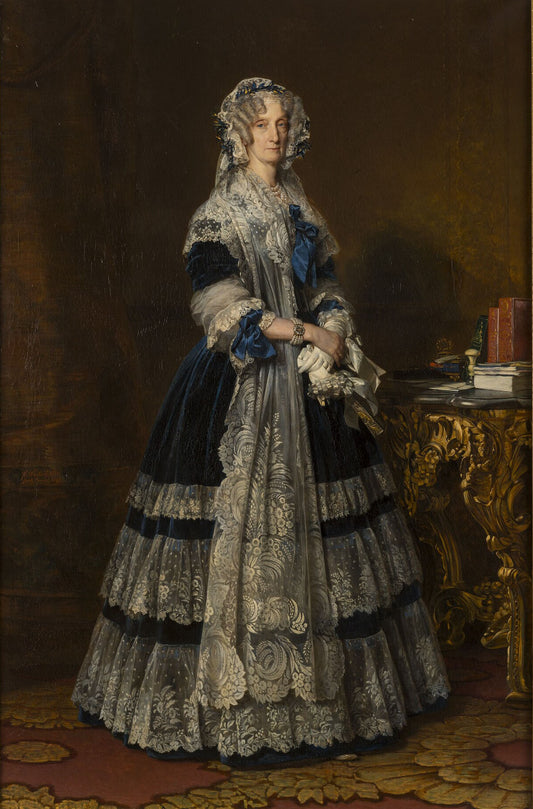 Marie-Amelie de Bourbon, princesse des Deux Siciles, Reine des Français, 1842 - Franz Xaver Winterhalter