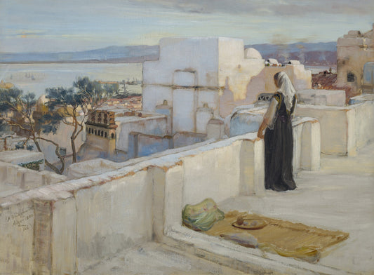 Sur la terrasse, 1891-1892 - Frederick Arthur Bridgman