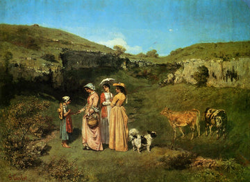 Les Demoiselles de village - Gustave Courbet
