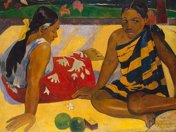 Sur la plage - Paul Gauguin
