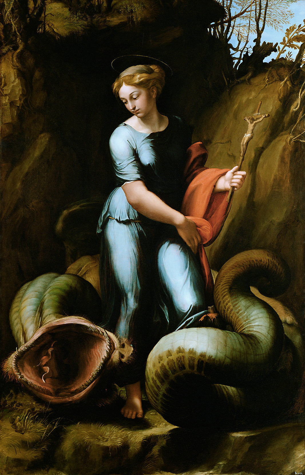 Sainte Margaret - Raphaël (peintre)