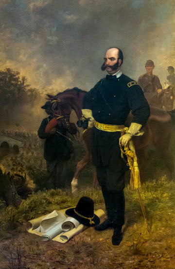 Le général Ambrose Burnside à Antietam