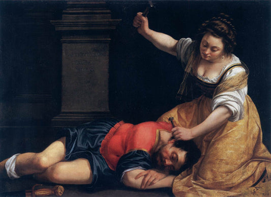 Jaël et Sisera - Artemisia Gentileschi