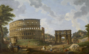 Vue du Colisée - Giovanni Paolo Panini