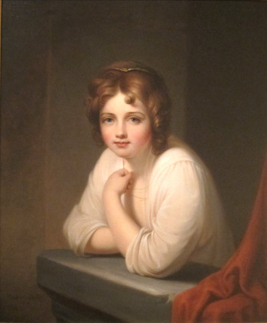 Fille à la fenêtre (Rosalba Peale), 1846 - Rembrandt Peale