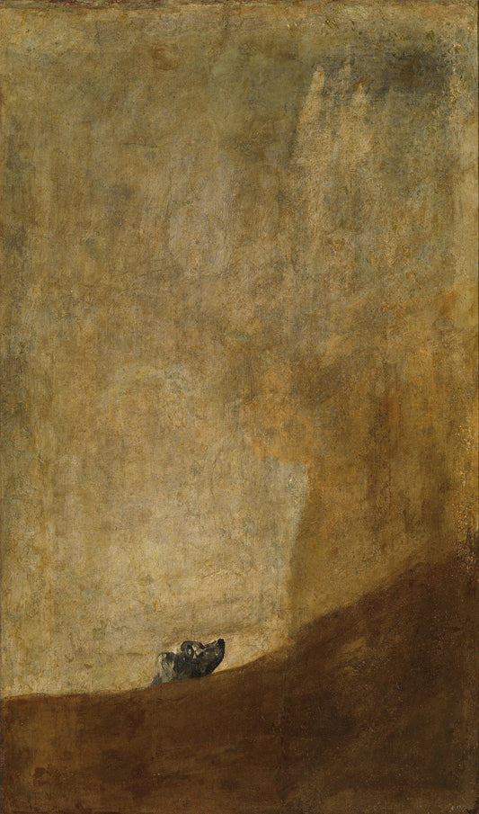 Le Chien - Francisco de Goya