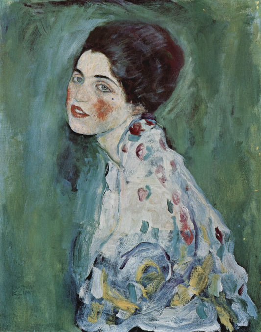 Portrait d'une dame - Gustav Klimt