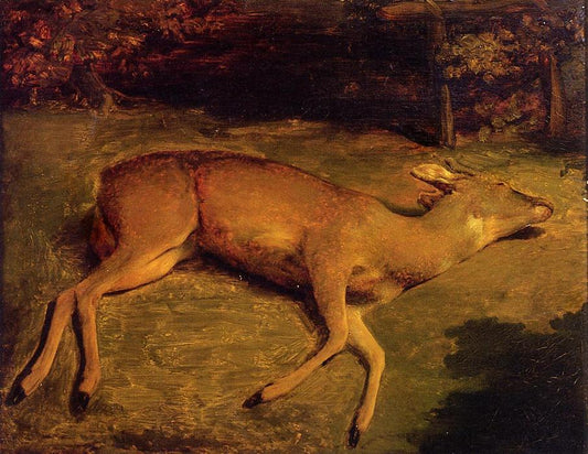 Biche morte - Gustave Courbet