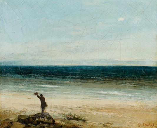 Le Bord de mer à Palavas - Gustave Courbet