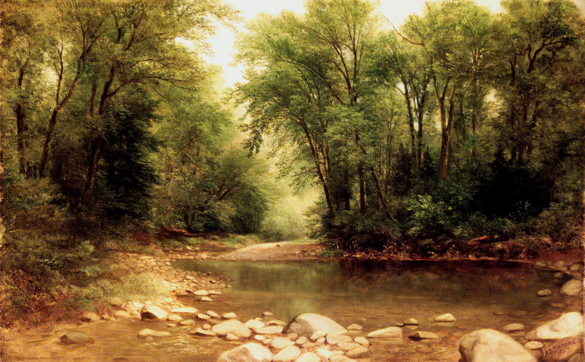Paysage, 1867 - Asher Brown Durand