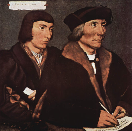 Portrait de Thomas Godsalve et de son fils John - Hans Holbein le Jeune