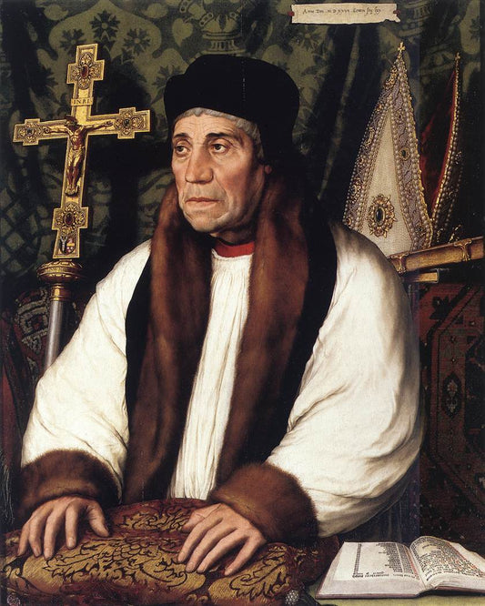 Portrait de William Warham - Hans Holbein le Jeune