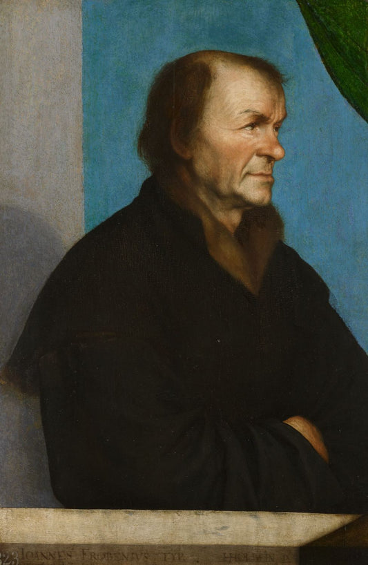 Portrait de Johannes Froben - Hans Holbein le Jeune