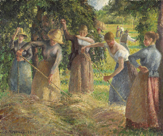 Fenaison à Éragny - Camille Pissarro