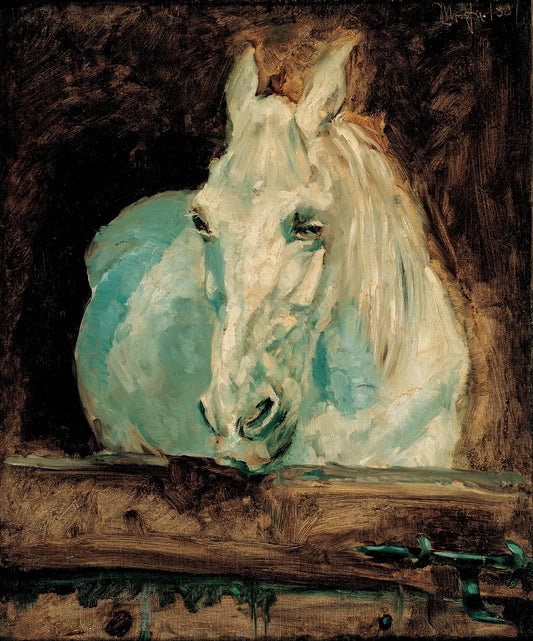 Cheval blanc - Toulouse Lautrec