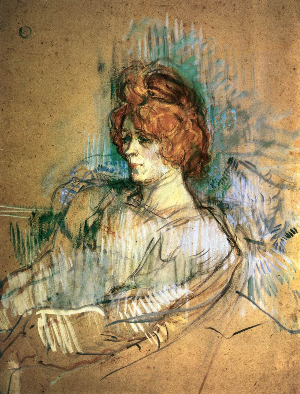 Femme assise - Toulouse Lautrec
