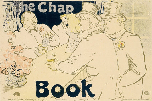 Le bar irlandais et américain, rue royale (pour the chap book), 1895 - Toulouse Lautrec