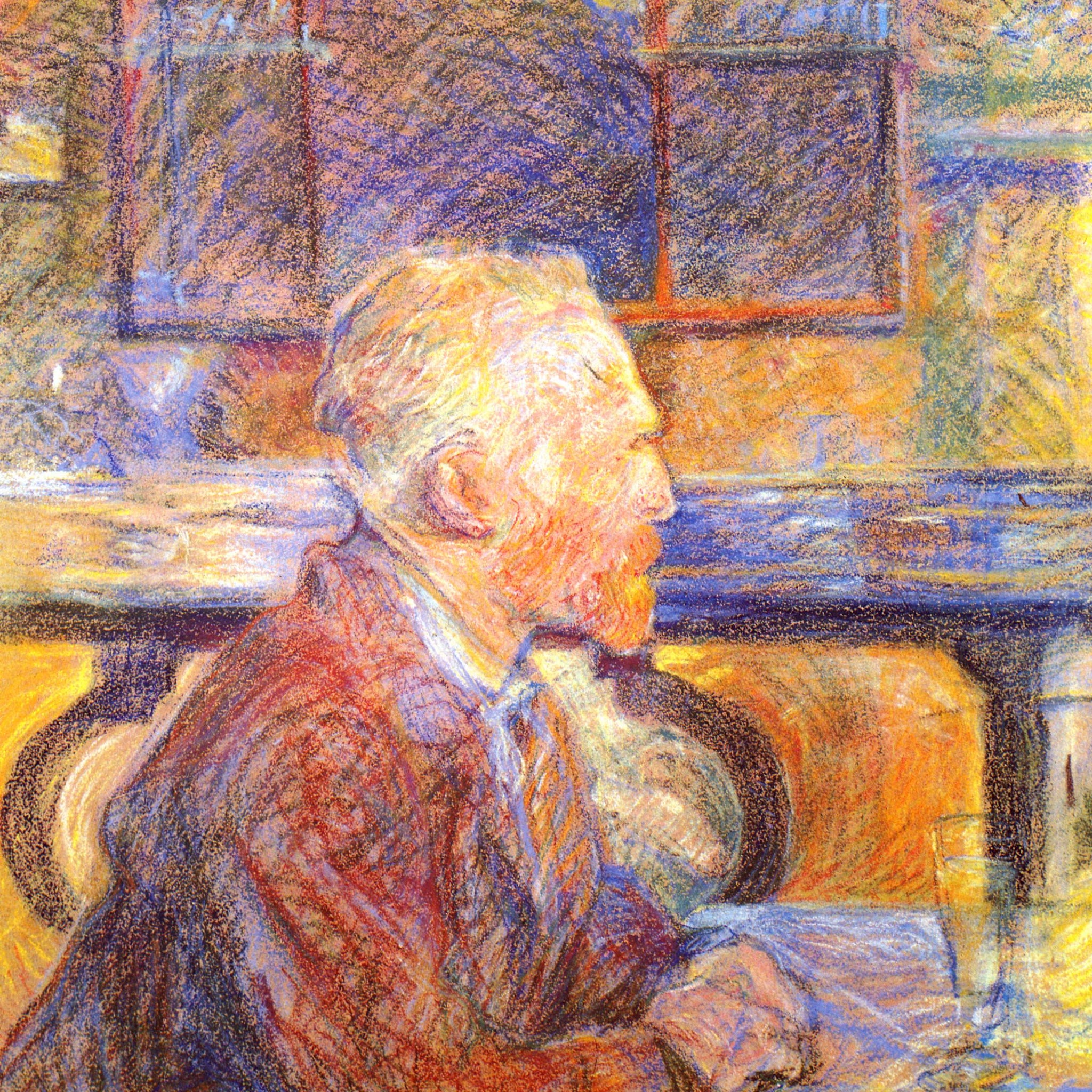 Portrait de Vincent van Gogh - Toulouse Lautrec