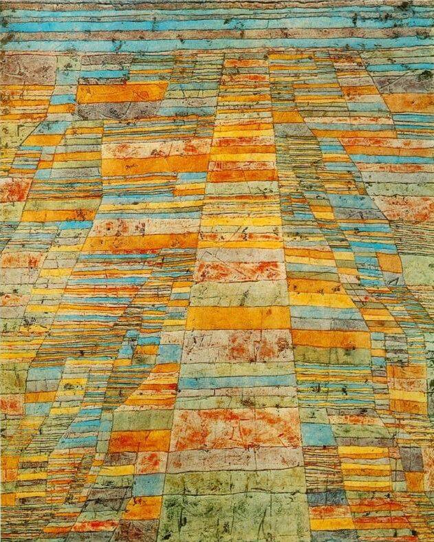 Autoroutes et chemins de traverse - Paul Klee