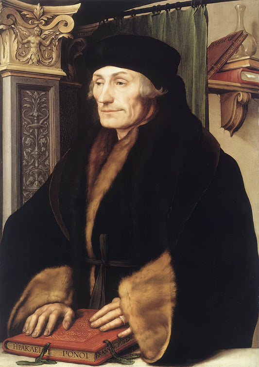 Portrait d'Erasmus - Hans Holbein le Jeune