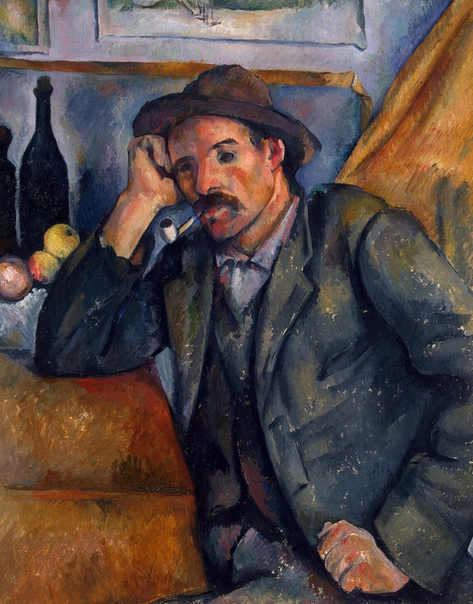 Le Fumeur de pipe - Paul Cézanne