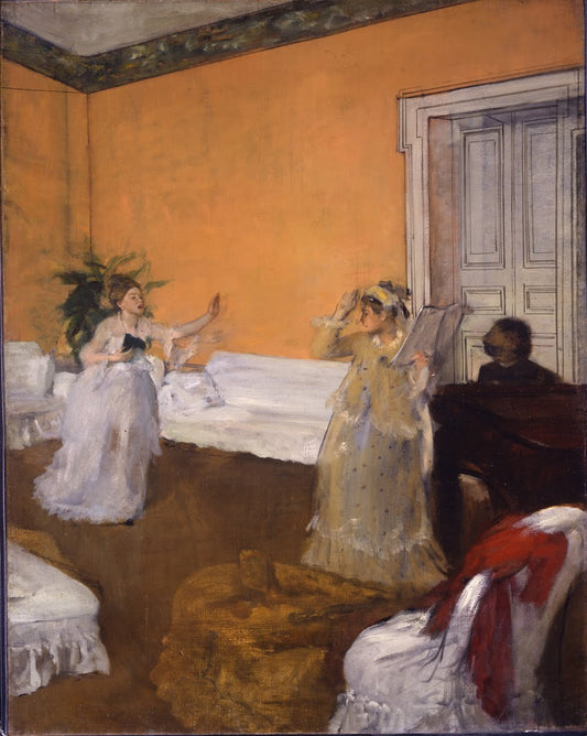 La répétition de la chanson - Edgar Degas