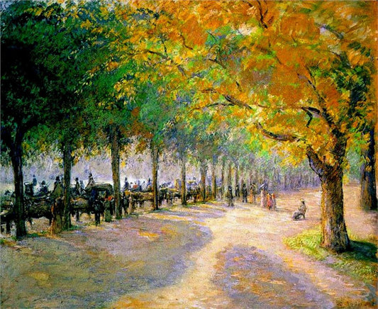 Hyde Park, Londres- Camille Pissarro