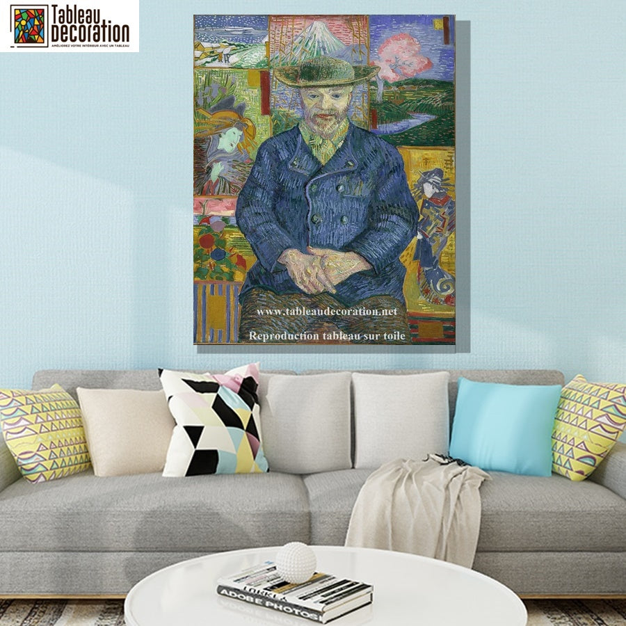 Portrait du père Tanguy - Vincent van Gogh
