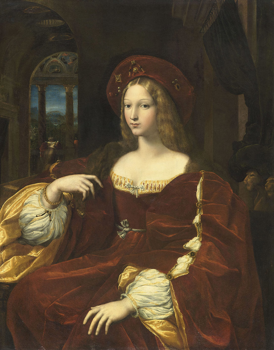 Portrait d'Isabelle de Requesens - Raphaël (peintre)