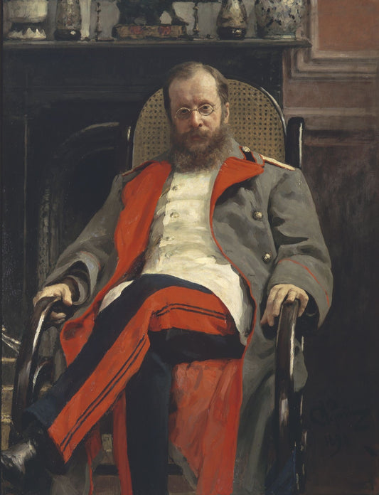 Portrait du compositeur Cesar Antonovich Cui - Ilya Repin